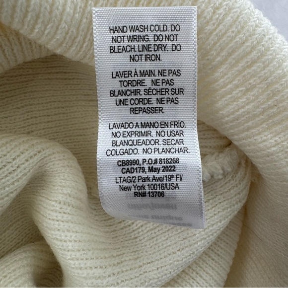 Carhartt Kids Cream Beanie - Picture 7 of 7